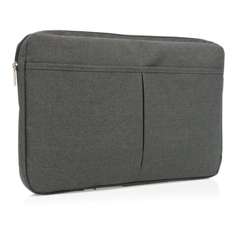 Laptop sleeve 15” PVC free anthracite | No Branding | not available | not available | not available