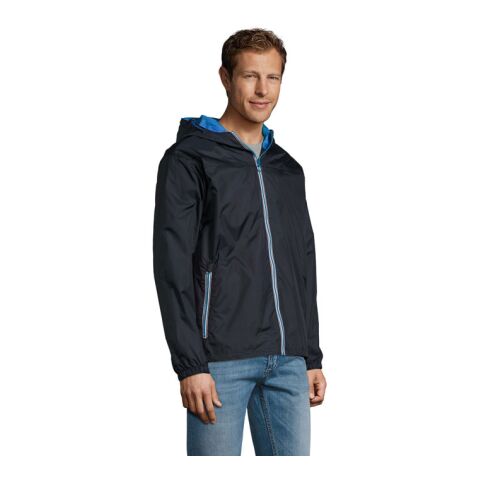 SKATE LINED WINDBREAKER Navy/Royal | 3XL