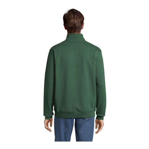 CONRAD Sweat Zip Collar Bottle Green | L | No Branding | not available | not available | not available