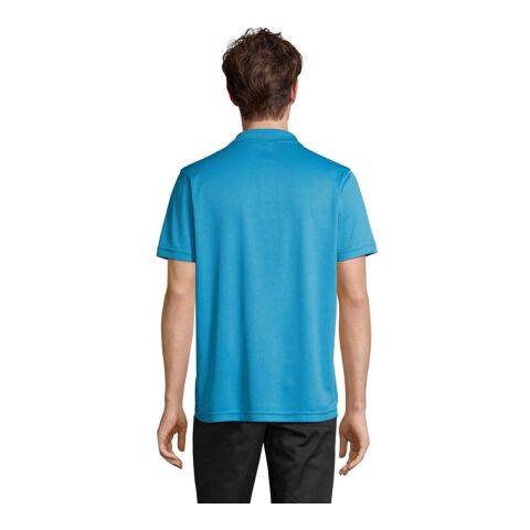 PITCHER UNISEX POLO Aqua | XL | No Branding | not available | not available | not available