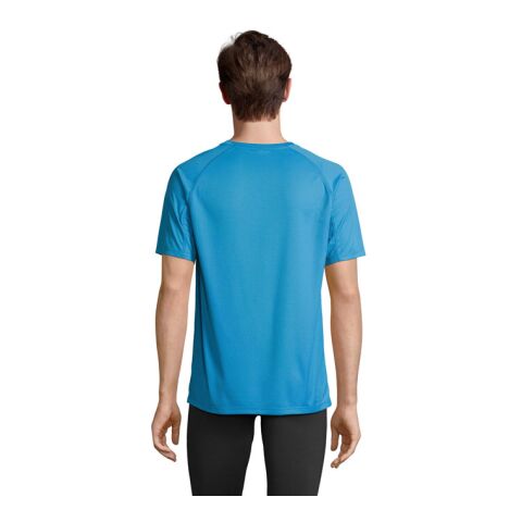 VORTEX RAGLAN T-SHIRT Aqua | XS | No Branding | not available | not available | not available