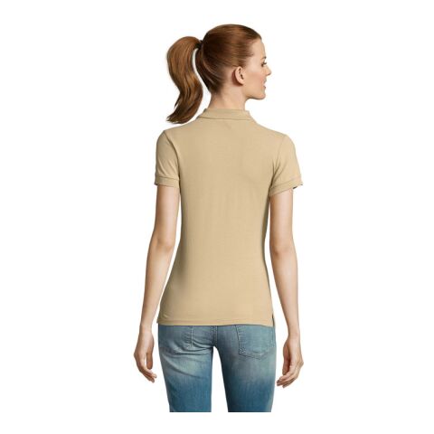 PASSION WOMEN POLO 170g Sand | M | No Branding | not available | not available | not available