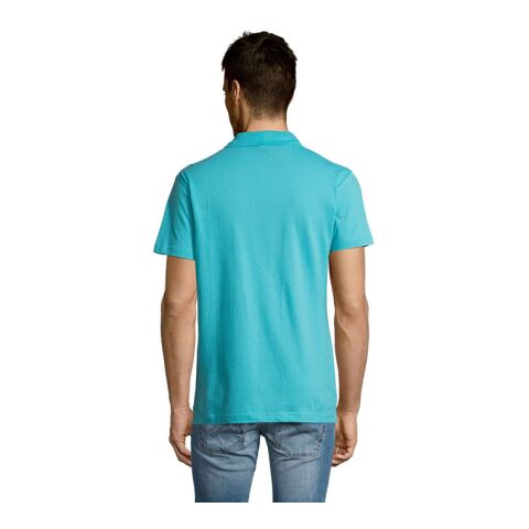 SUMMER II MEN Polo 170g Atoll Blue | M | No Branding | not available | not available | not available
