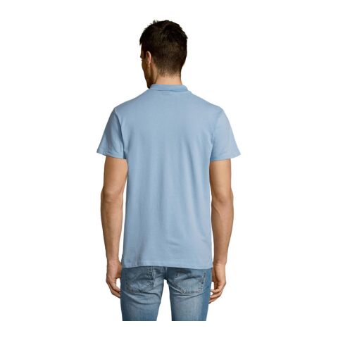 SUMMER II MEN Polo 170g Sky Blue Pique | S | No Branding | not available | not available | not available