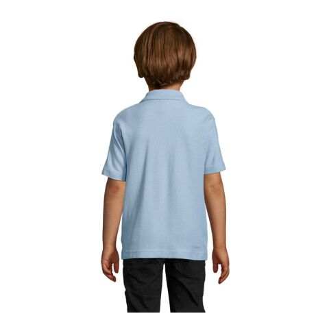 SUMMER II KIDS Polo 170g Sky Blue Pique | XXL | No Branding | not available | not available | not available