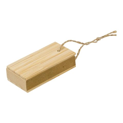 Bamboo cover with sticky notes Kingston brown | No Branding | not available | not available