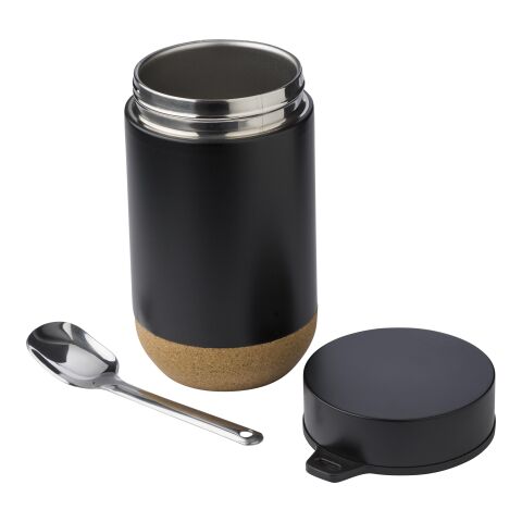 Double walled lunch pot Nash black | No Branding | not available | not available