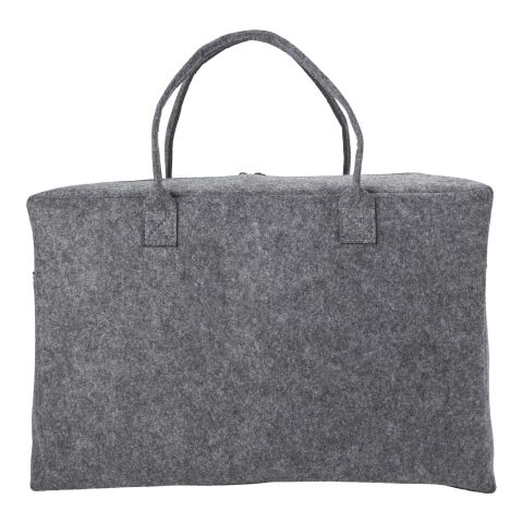 RPET felt duffle bag Savannah dark grey | No Branding | not available | not available