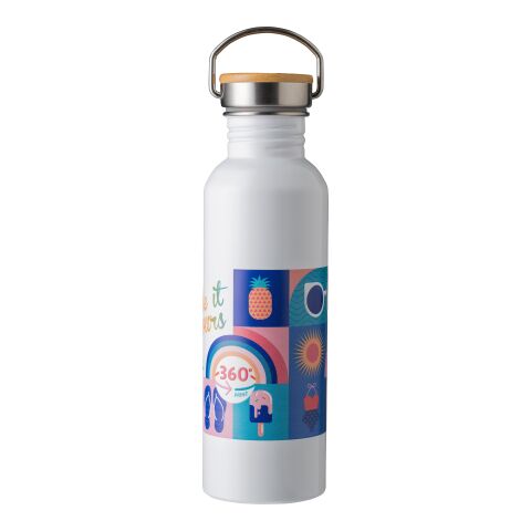 Stainless steel drinking bottle Poppy black | No Branding | not available | not available