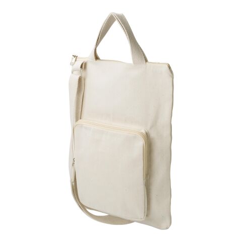 Cotton (340 g/m2) laptop bag Iker khaki | No Branding | not available | not available