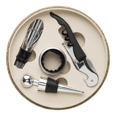 Cork wineset Milana brown | No Branding | not available | not available