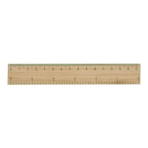 Bamboo ruler Greta brown | No Branding | not available | not available