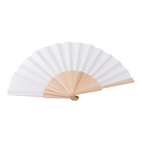 rPET hand held fan Rosanne off white | No Branding | not available | not available