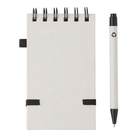 Recycled milk carton notebook Martha black/white | No Branding | not available | not available