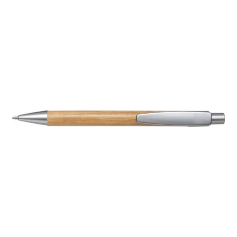 Bamboo ballpen Lacey silver | No Branding | not available | not available