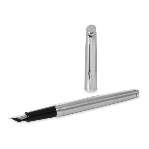 Waterman stainless steel fountain pen silver | No Branding | not available | not available