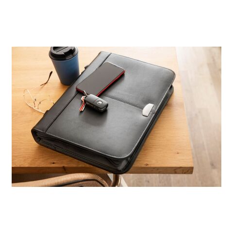 Bonded leather folder Lilo black | No Branding | not available | not available