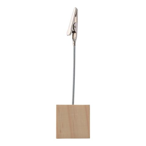 Wooden clip holder Malia brown | No Branding | not available | not available