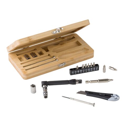 Bamboo tool set Elmar brown | No Branding | not available | not available