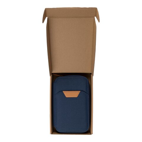 rPET travel wallet Susanne blue | No Branding | not available | not available