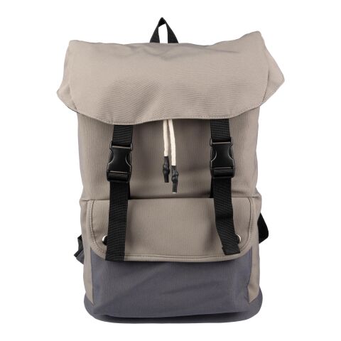 Polyester (600D) backpack Jürgen taupe | No Branding | not available | not available
