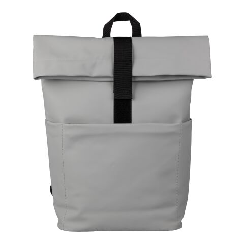 PU leather backpack Senta grey | No Branding | not available | not available