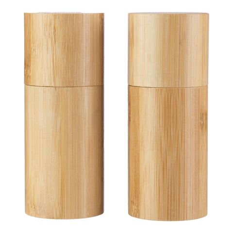 Bamboo spice mill set Christine brown | No Branding | not available | not available