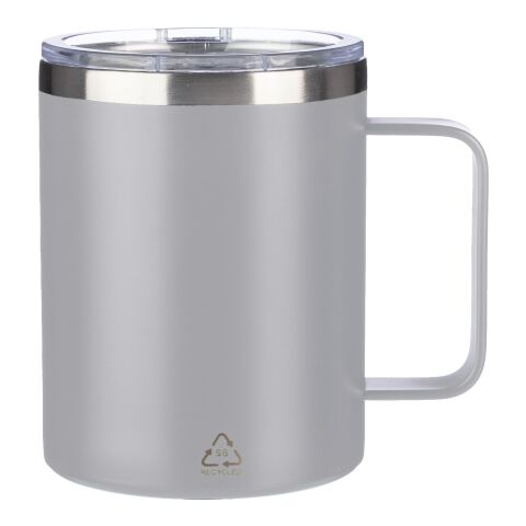 Stainless steel double-walled mug (300 ml) Renate grey | No Branding | not available | not available