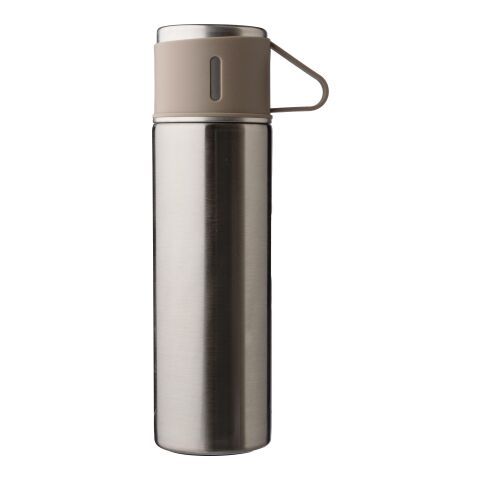 Stainless steel double walled bottle set (420 ml) Herbert silver | No Branding | not available | not available