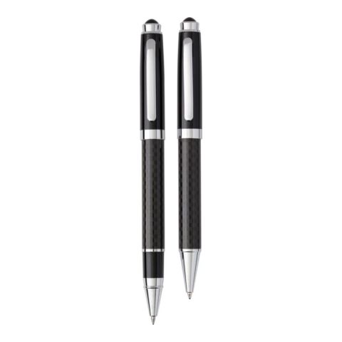 Carbon fibre and brass writing set Ziva black | No Branding | not available | not available