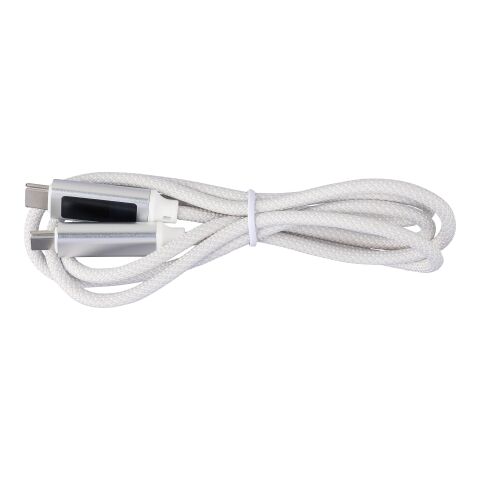 Nylon charging cable 100W Gerd light grey | No Branding | not available | not available