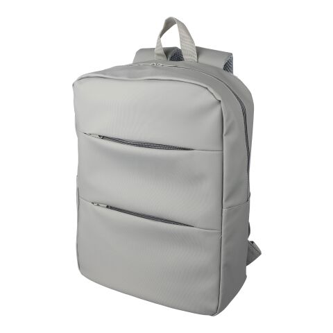 PU 15 inch laptop backpack Felicia grey | No Branding | not available | not available