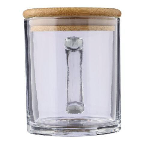 Recycled glass drinking mug 300 ml Ashley neutral | No Branding | not available | not available