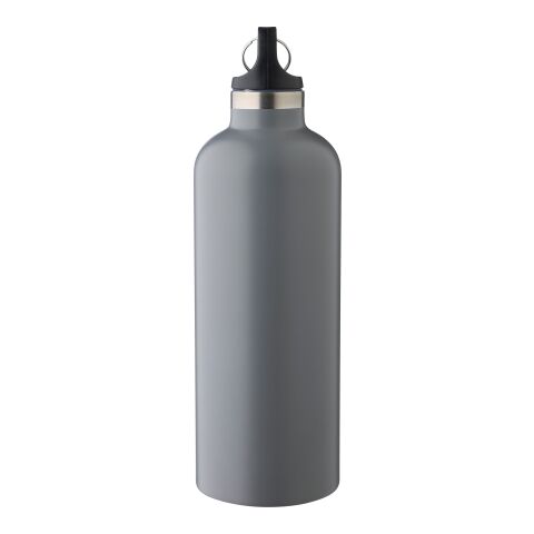 Recycled stainless steel double walled bottle (500 ml) Lysandra white | No Branding | not available | not available