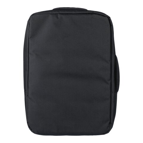 rPET (300D) polyester laptop backpack Eulalia black | No Branding | not available | not available