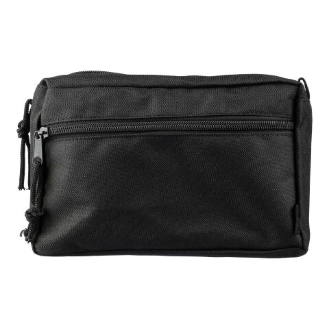 RPET toiletry bag Natasha black | No Branding | not available | not available