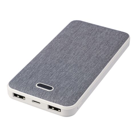 Recycled ABS power bank Tovi white | No Branding | not available | not available