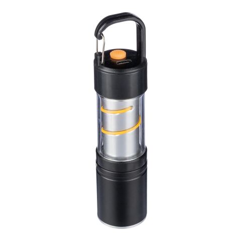 Aluminium COB flashlight Vela black | No Branding | not available | not available