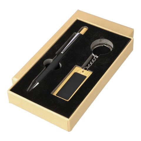 Bamboo writing set Zaid black | No Branding | not available | not available