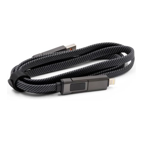 BrandCharger Thor Eco charging cable gun metal | No Branding