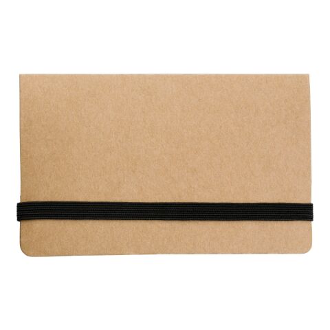 Cardboard sticky note set Bjorn brown/black | No Branding | not available | not available