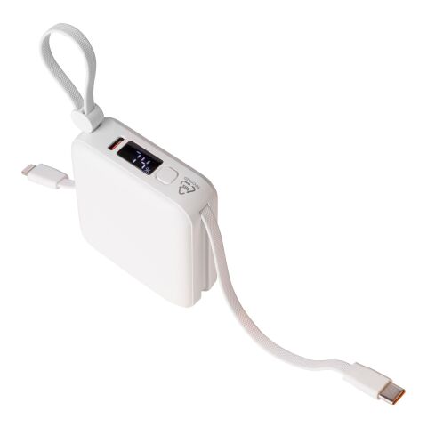 Recycled ABS powerbank Jona black | No Branding