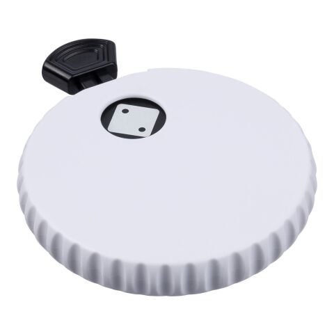 Recycled ABS mechanical dice Cian white/black | No Branding