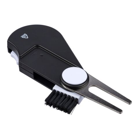 Recycled ABS multifunctional golf tool Suki black | No Branding
