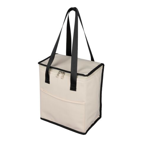 Recycled PU cooler bag Adira beige | No Branding