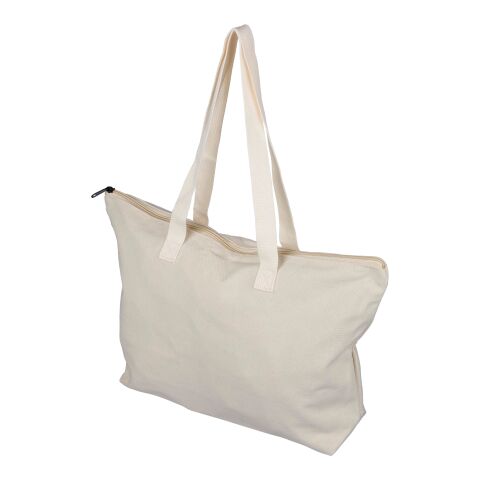 Recycled polycotton (330 gsm) tote bag Malina blue | No Branding