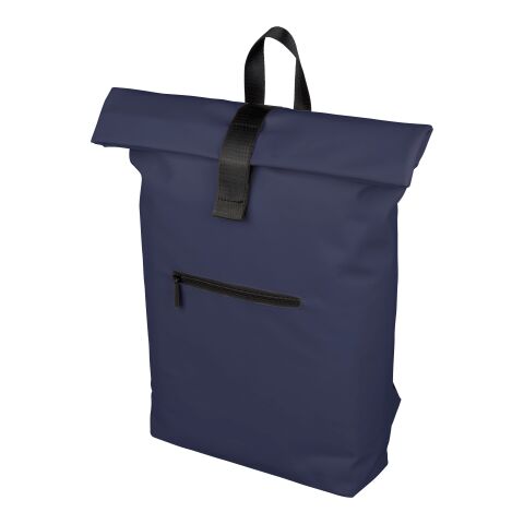 Recycled PU backpack Naiya blue | No Branding