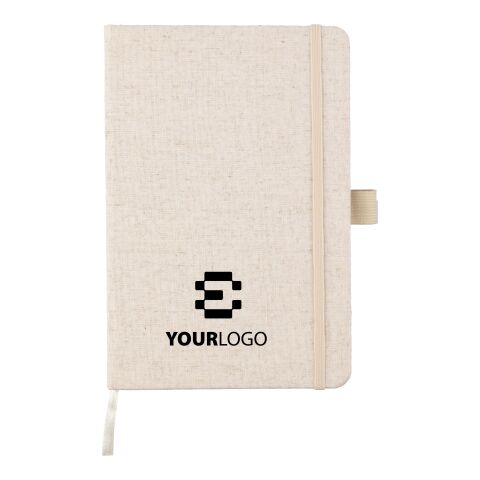 Hemp notebook A5 Barbara khaki | No Branding | not available | not available