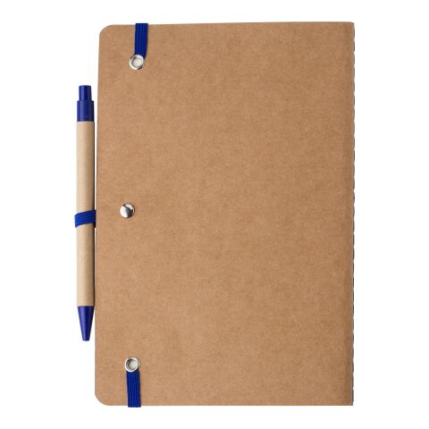 Recycled carton notebook (A5) Theodore cobalt blue | No Branding | not available | not available