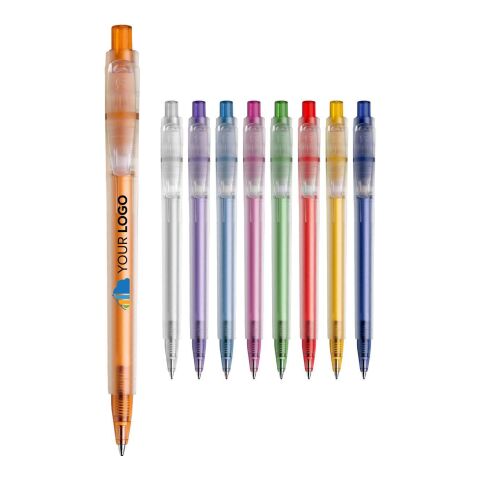 Stilolinea Oslo frosty plastic ballpen orange | No Branding | not available | not available
